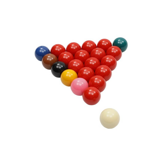 Complete set of B Grade snooker balls with cosmetic flaws