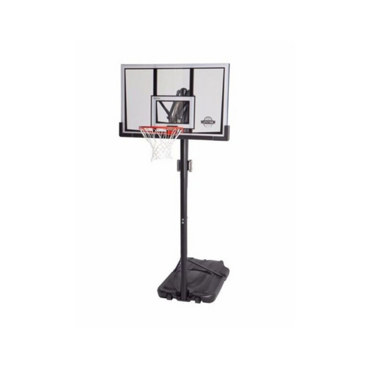Front view of 52-inch shatterproof basketball backboard model 90061