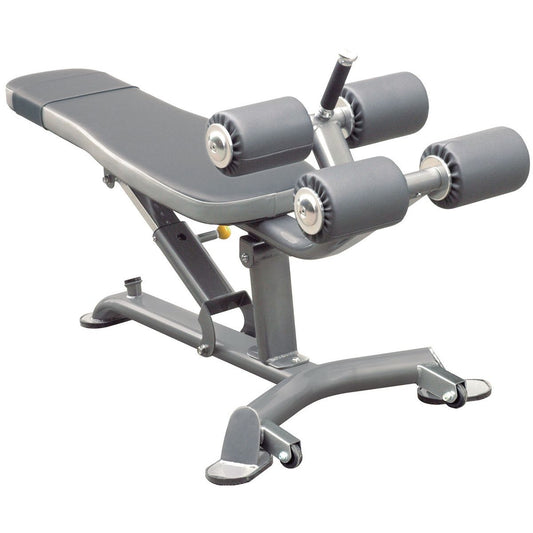 Impulse Multi Adjustable Abdominal Bench – Commercial Gym Core Workout Bench with Steel Frame