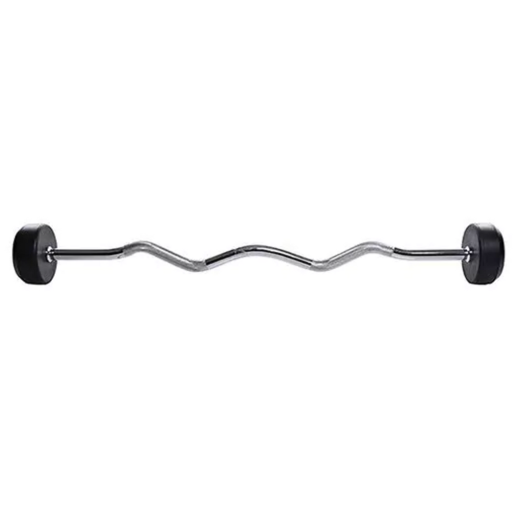 35KG Curved Handle Barbell Set