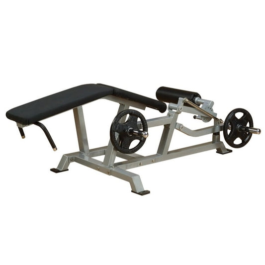 Body-Solid LVLC Leverage Leg Curl – Commercial Plate Loaded Hamstring Machine