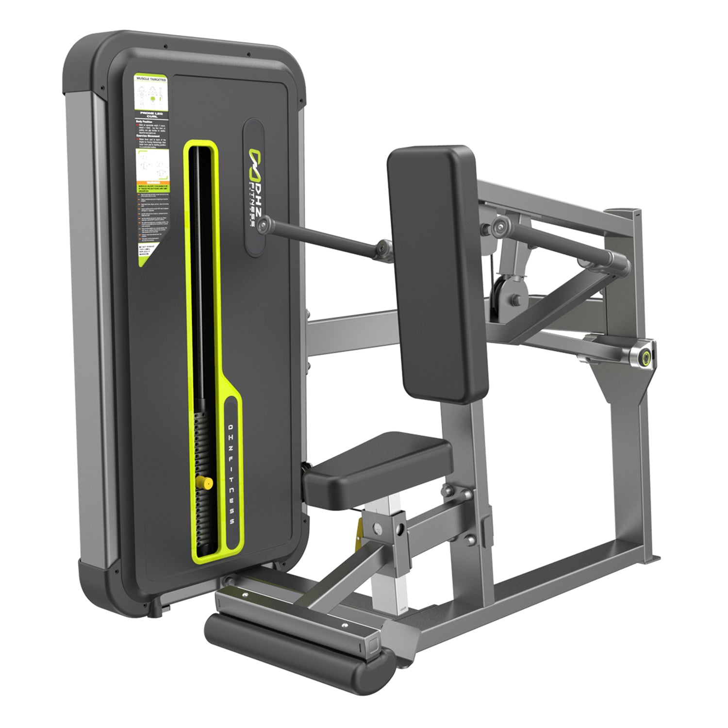 Commercial triceps dip machine with ergonomic seat and arm pads – DHZ Fitness