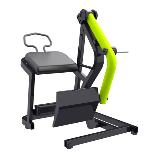 Glute Trainer Machine – Heavy-Duty Lower Body Exercise Equipment with Large Footplate and Cushioned Support
