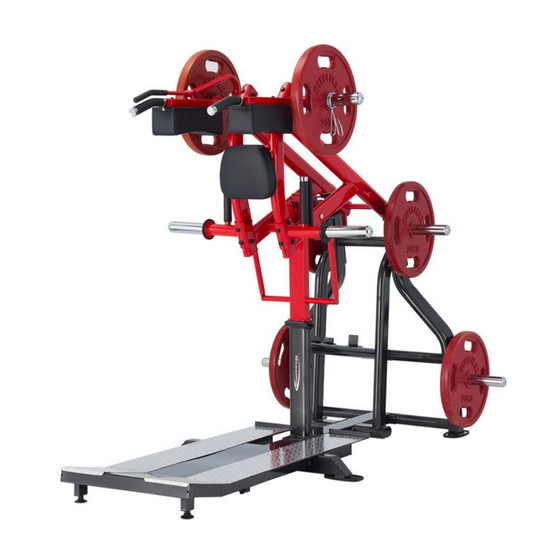 Steelflex Plate Loaded Standing Squat PLSS-BR